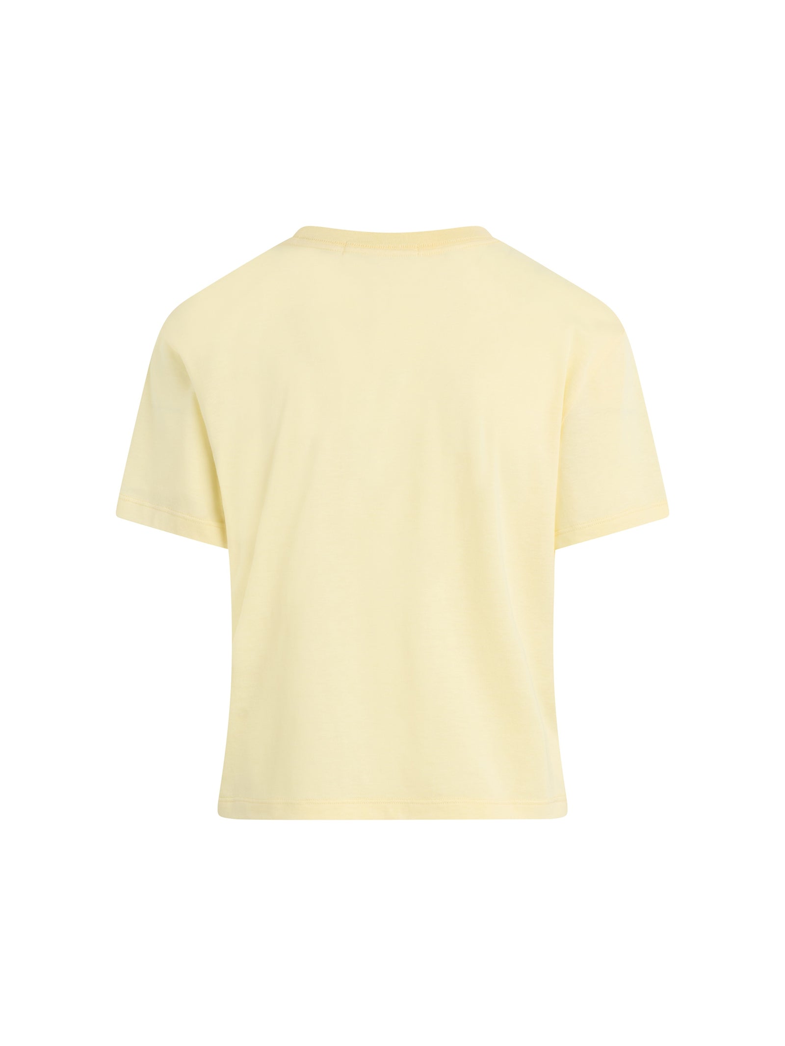 Front view of Favorite Daughter Cropped Collegiate Tee