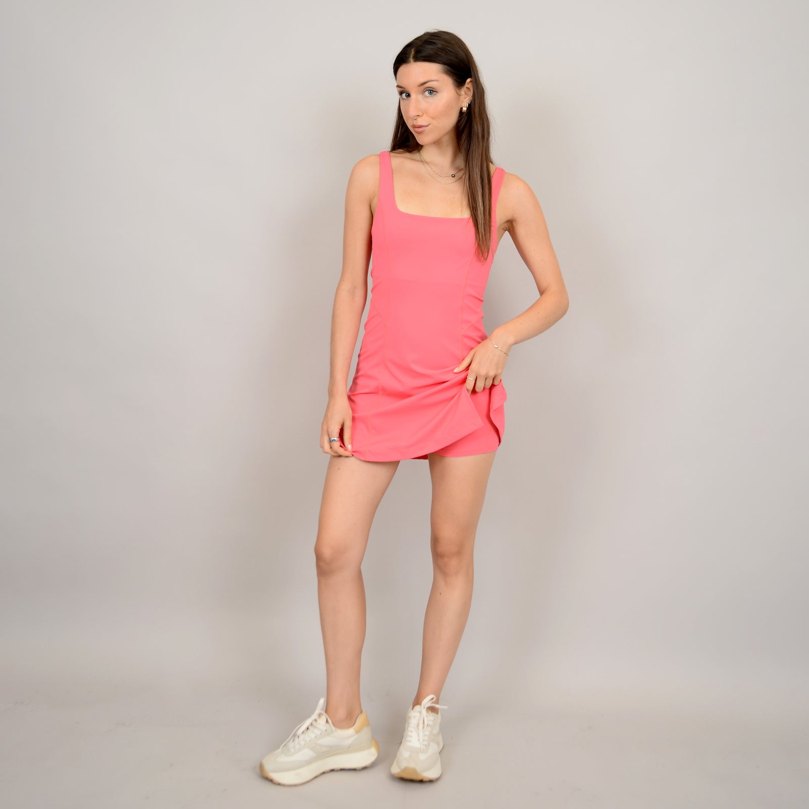 Front view of Fila Sleeveless Dress