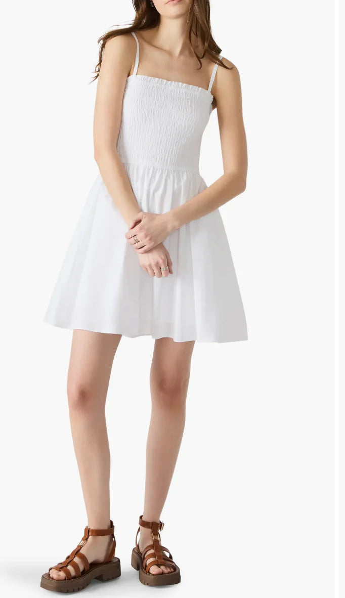 lotty dress front chic playful silhouette