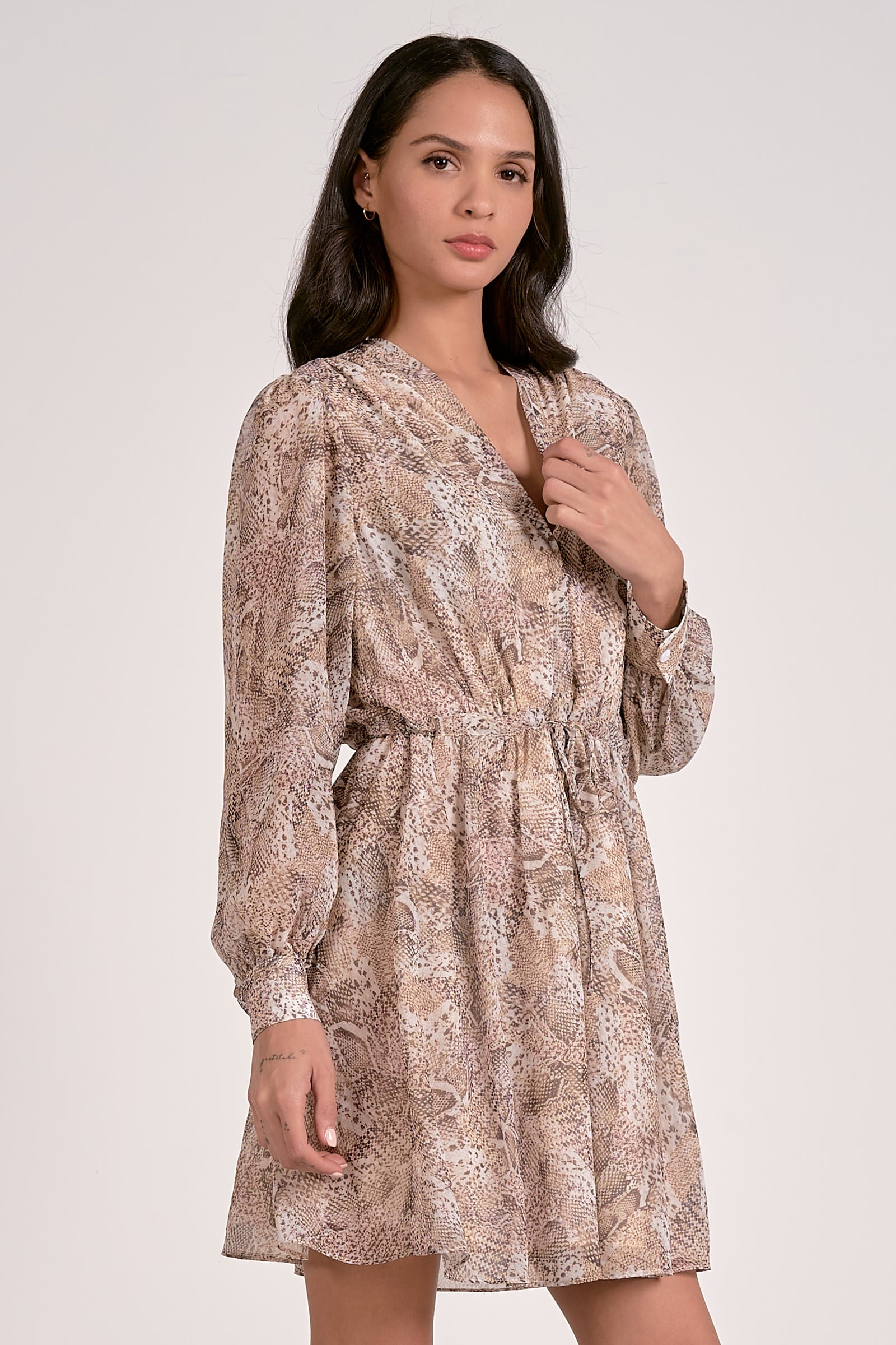 DRESS LONG SLEEVE MINI