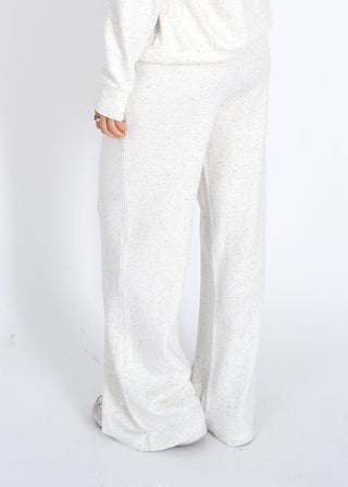 PRIDA NEP SOFT KNIT DRAWSTRING PULL ON STRAIGHT LEG PANTS