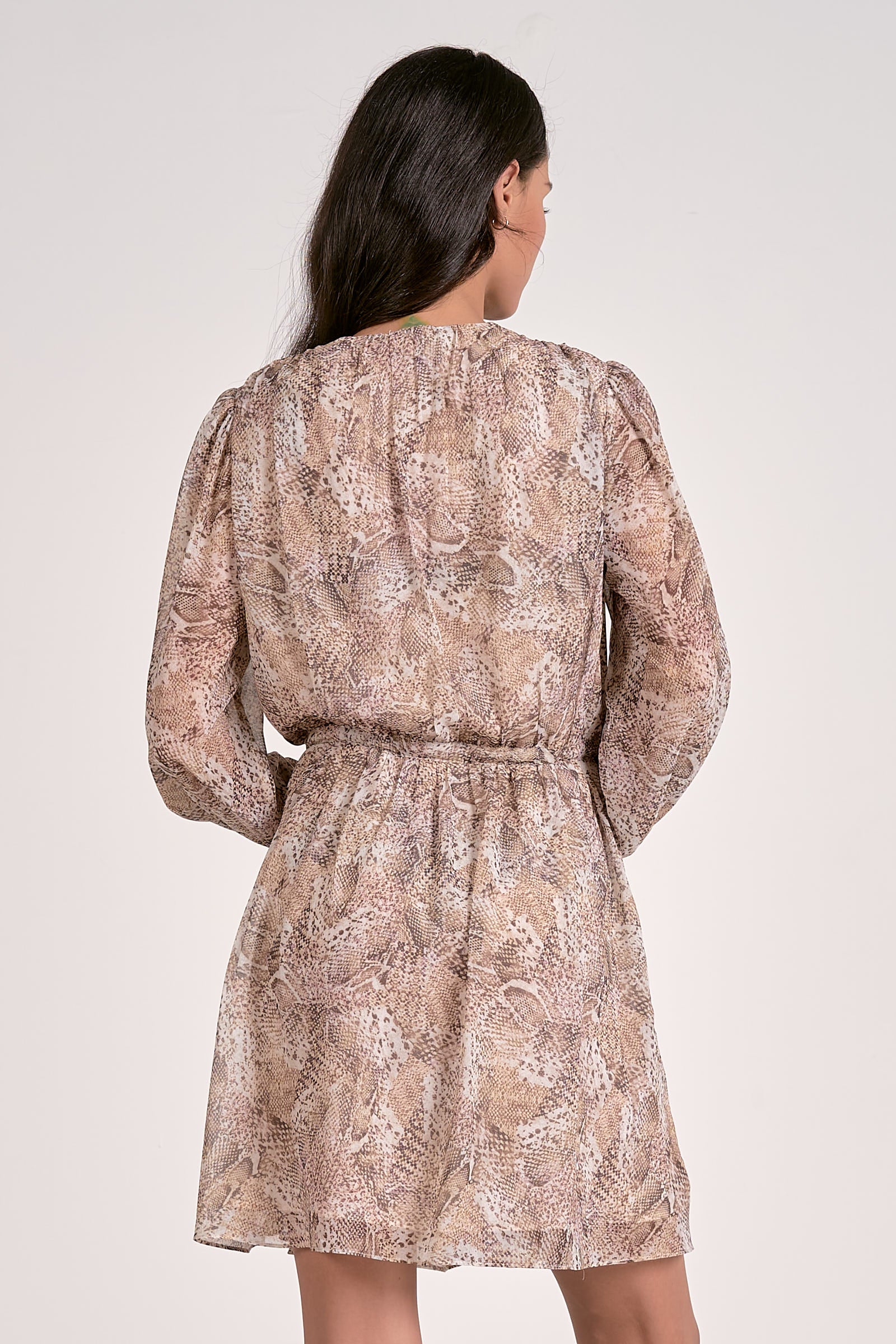DRESS LONG SLEEVE MINI
