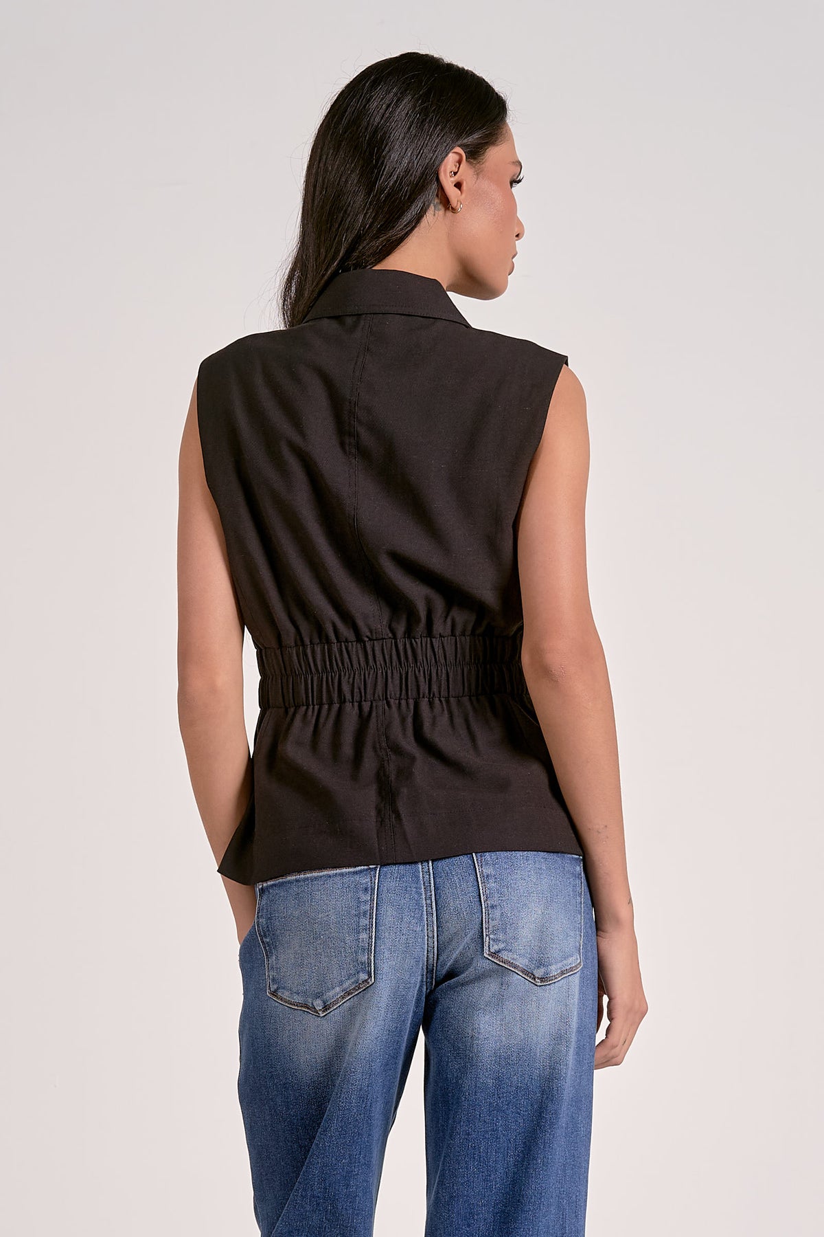 VEST CINCHED WAIST