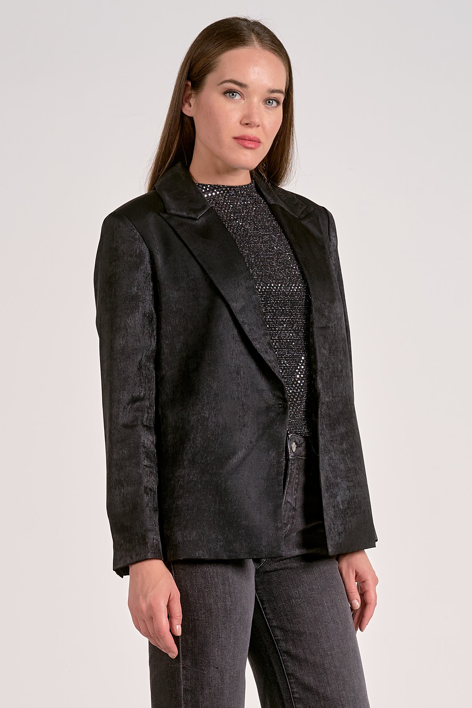 BLAZER WIDE LAPEL