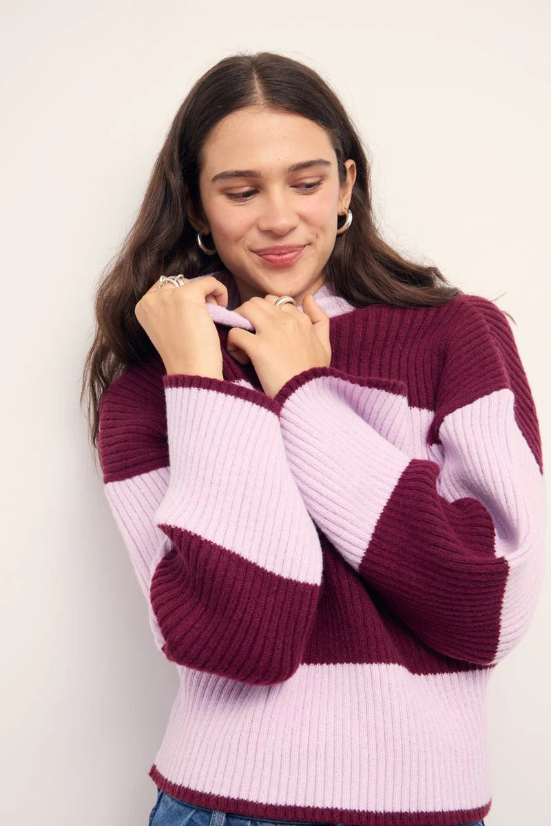 FREJA STRIPE CHUNKY KNIT