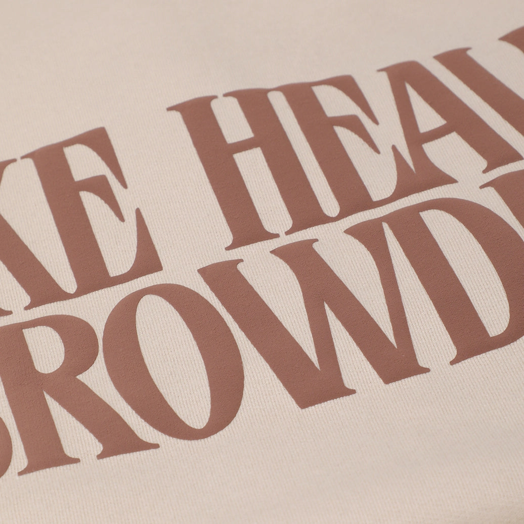 Experience purposeful fashion with STMT Boutique's Make Heaven Crowded Sweatshirt.