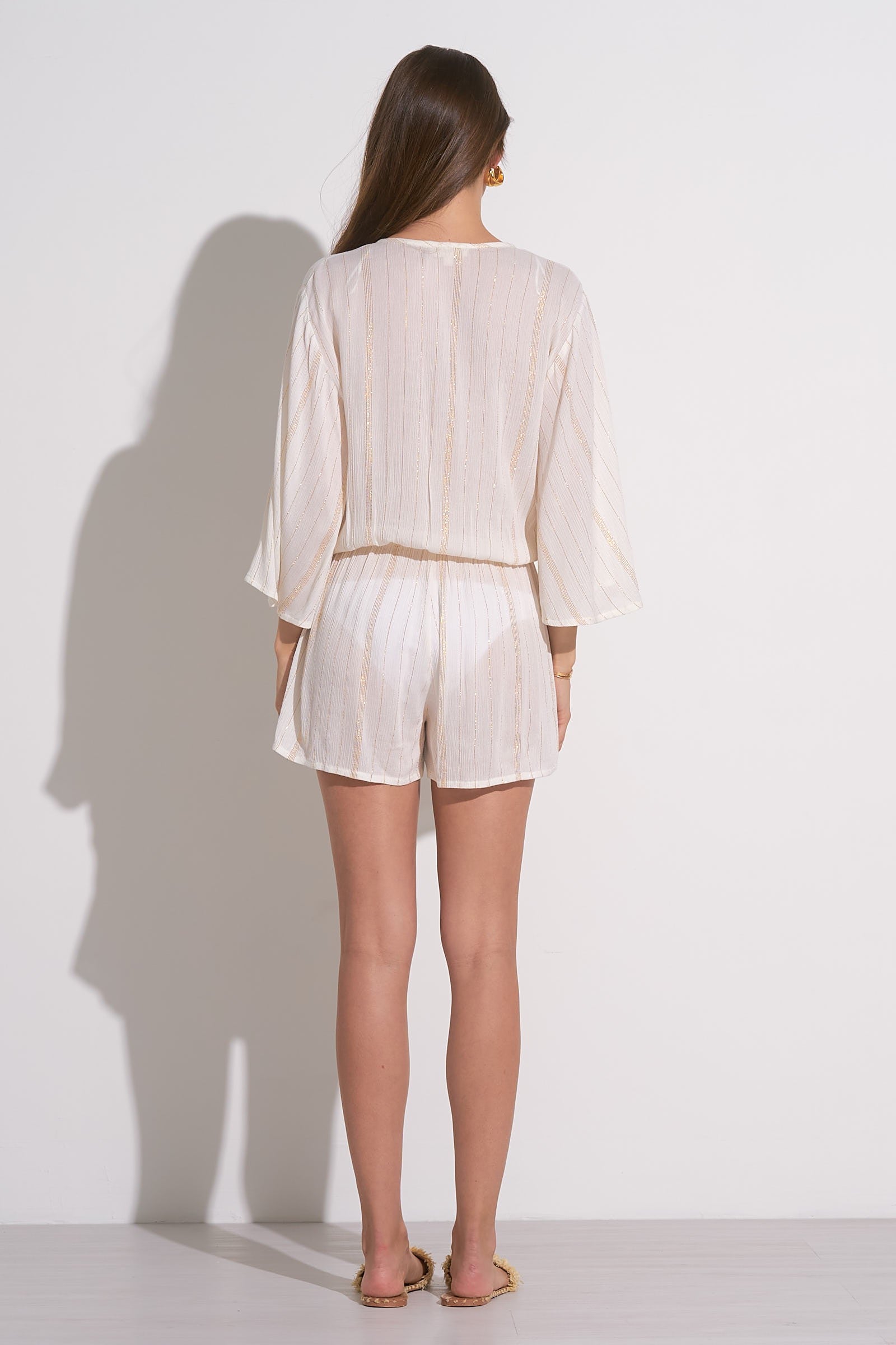 ROMPER V-NECK