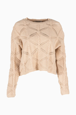BLAKELY OPEN KNIT SWEATER