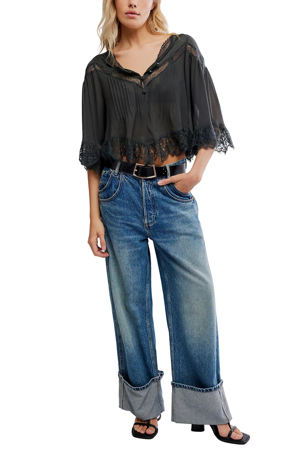 BALI MIDNIGHT RAIN TOP