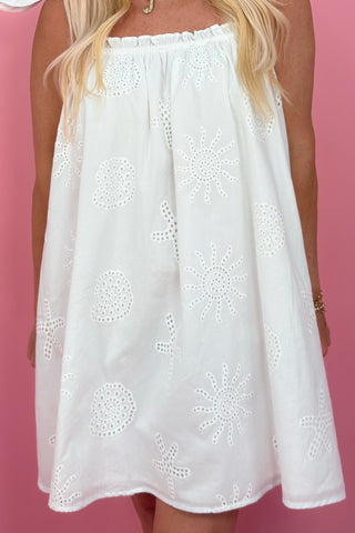SAVANNAH OFF THE SHOULDER DRESS