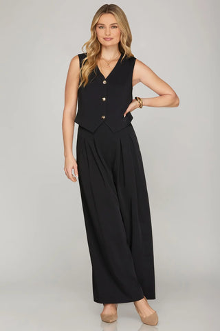 ON THE GO WIDE LEG PANTS