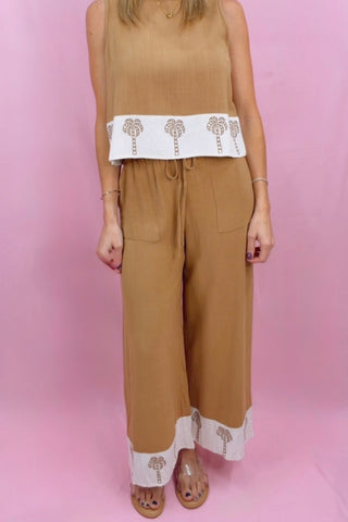 FLEUR WIDE LEG PANT
