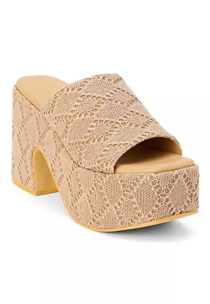 COMO PLATFORM SANDAL