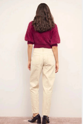 ALVA FLUFFY CROPPED KNIT