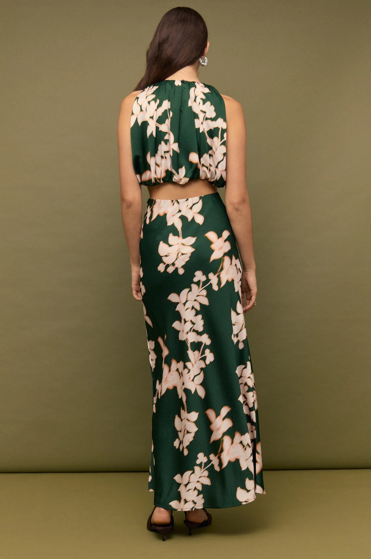 VILMA ROUCHED CROP TOP