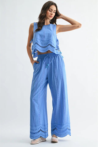 EMBROIDERED CO-ORD MATCHING SET