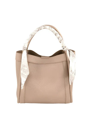 SCARF HANDLE MINI TOTE