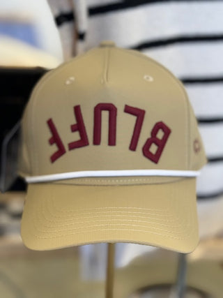 UPSIDE DOWN ROPE HAT BLUFF