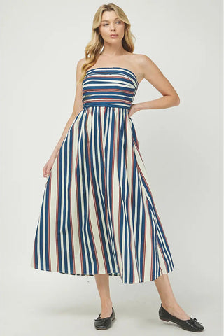 NANTUCKET NIGHTS MIDI DRESS