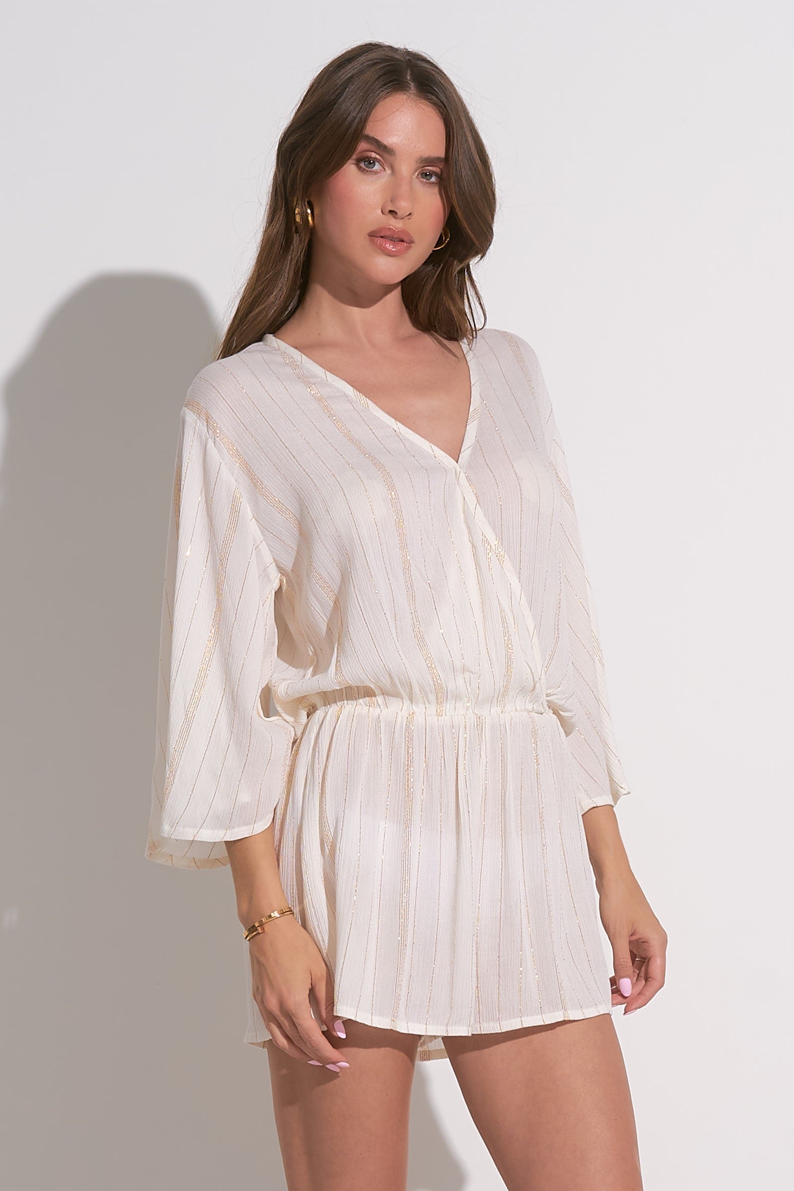 ROMPER V-NECK