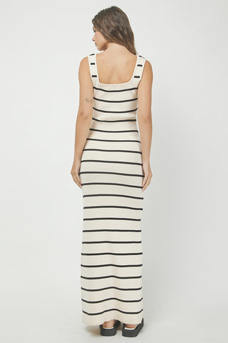 RIVIERA STRIPE MAXI DRESS