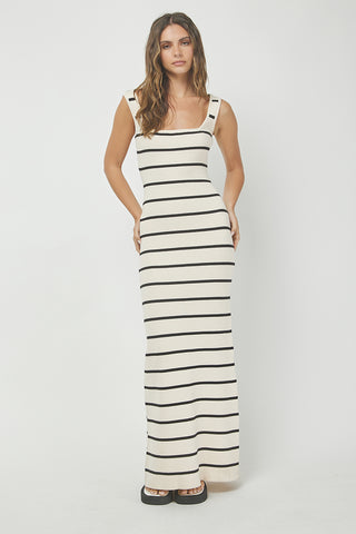 RIVIERA STRIPE MAXI DRESS