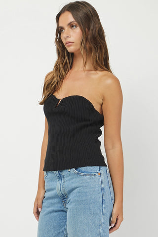 LUNA SWEATER TUBE TOP
