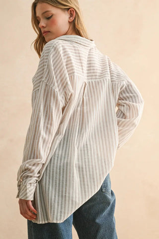 DRIFTWOOD STRIPE SHIRT