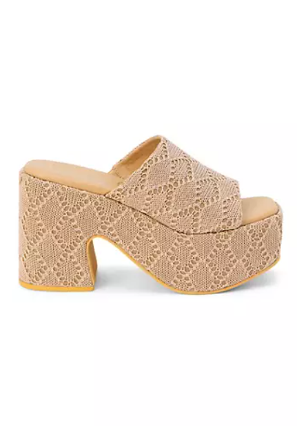 COMO PLATFORM SANDAL