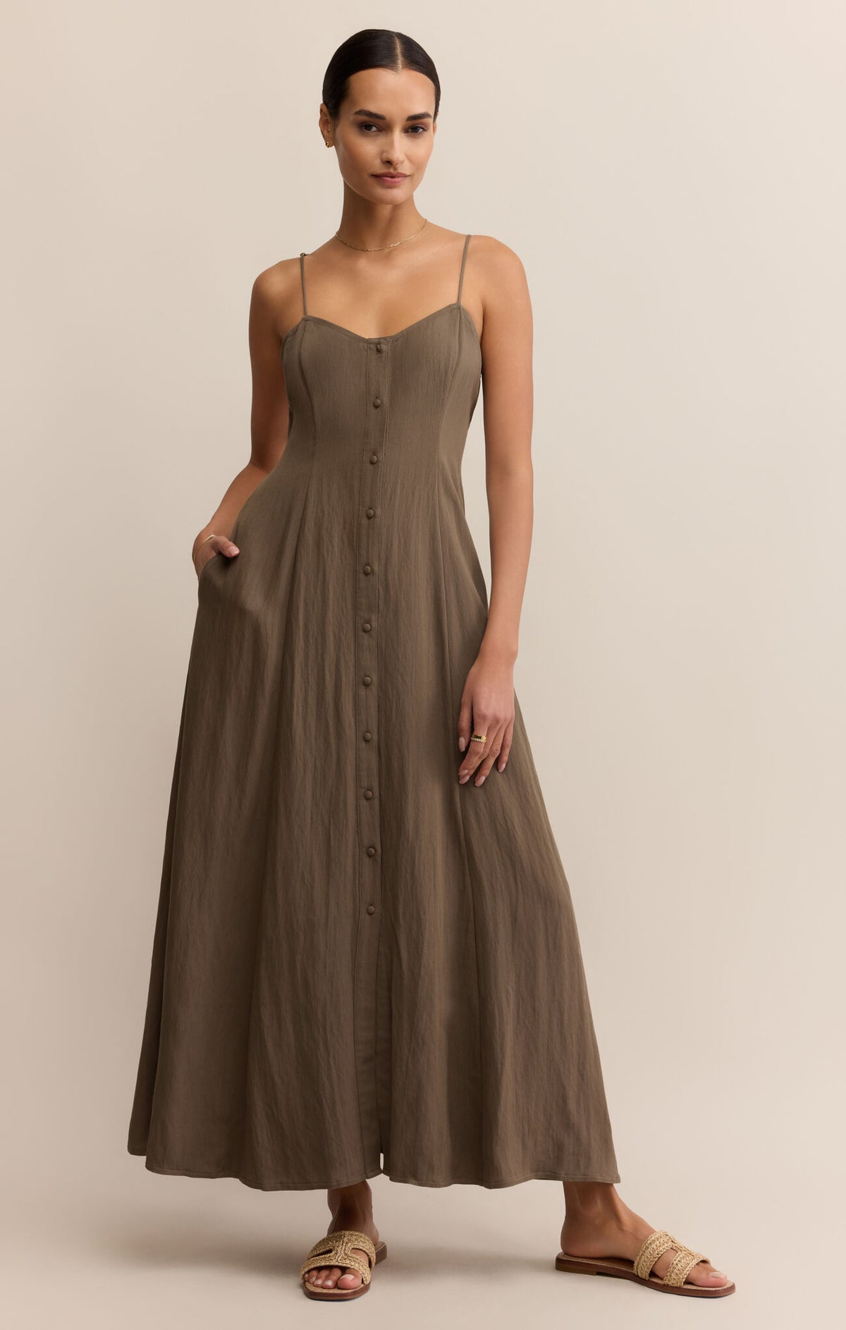 ANGEL EYES midi dress women&#39;s elegant dress