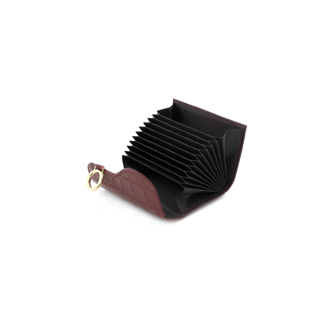 MINI LEATHER CREDIT CARD HOLDER