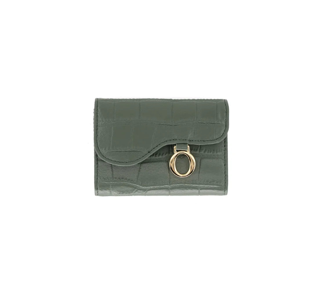 MINI LEATHER CREDIT CARD HOLDER