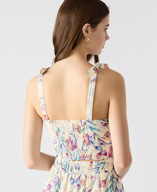 Carlynn top close up neckline and sleeve detail stylish women blouse