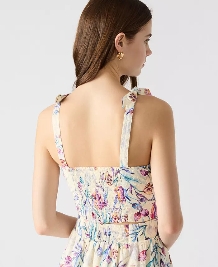 Carlynn top close up neckline and sleeve detail stylish women blouse