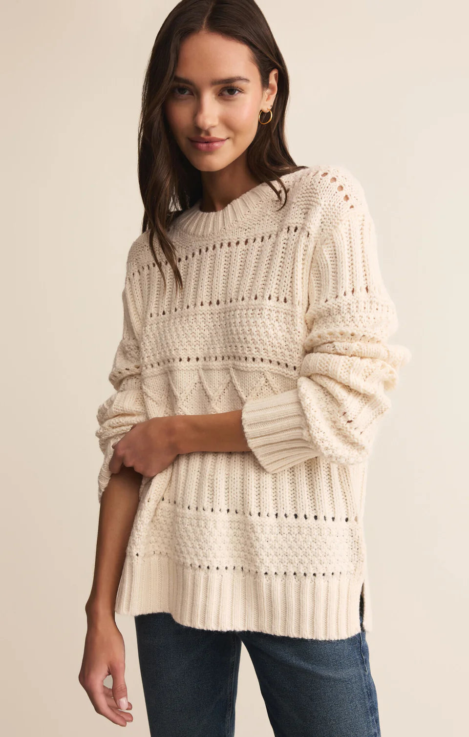 CENTO CABLE SWEATER