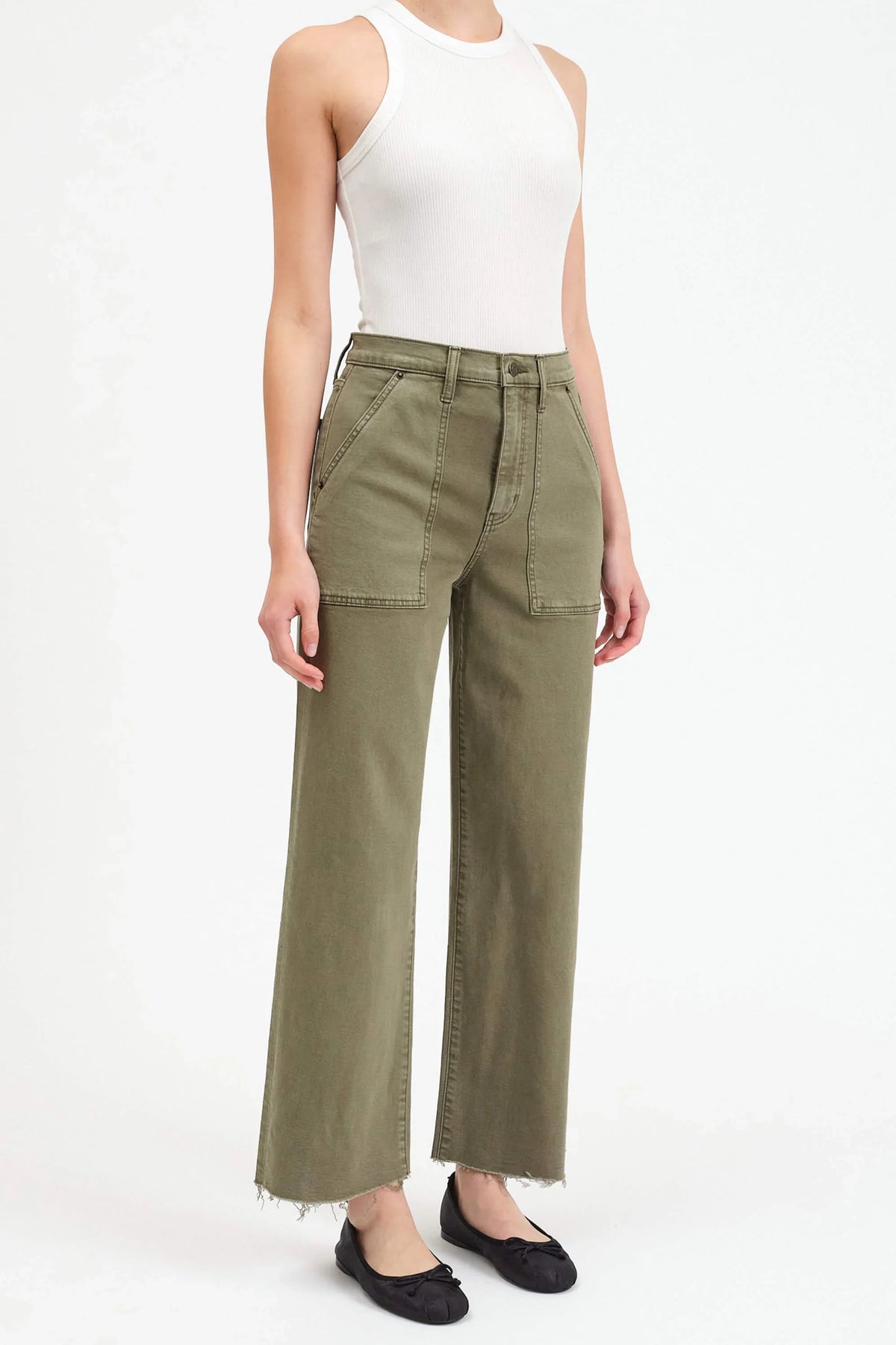 PLEASER PATCH POCKET JEANS