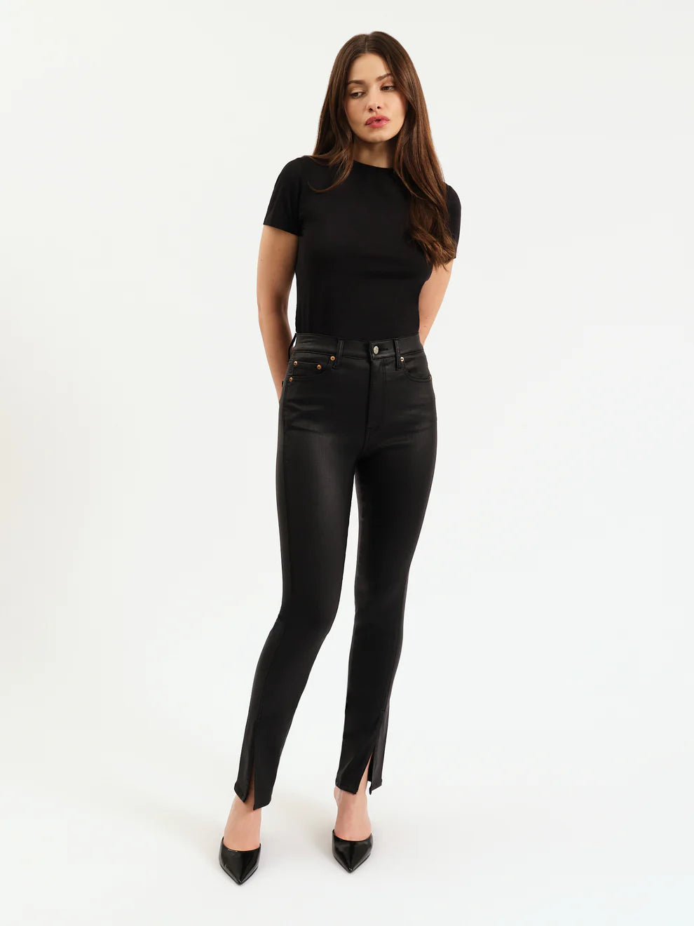 DOWNTOWN HIGH RISE SPLIT SLIM