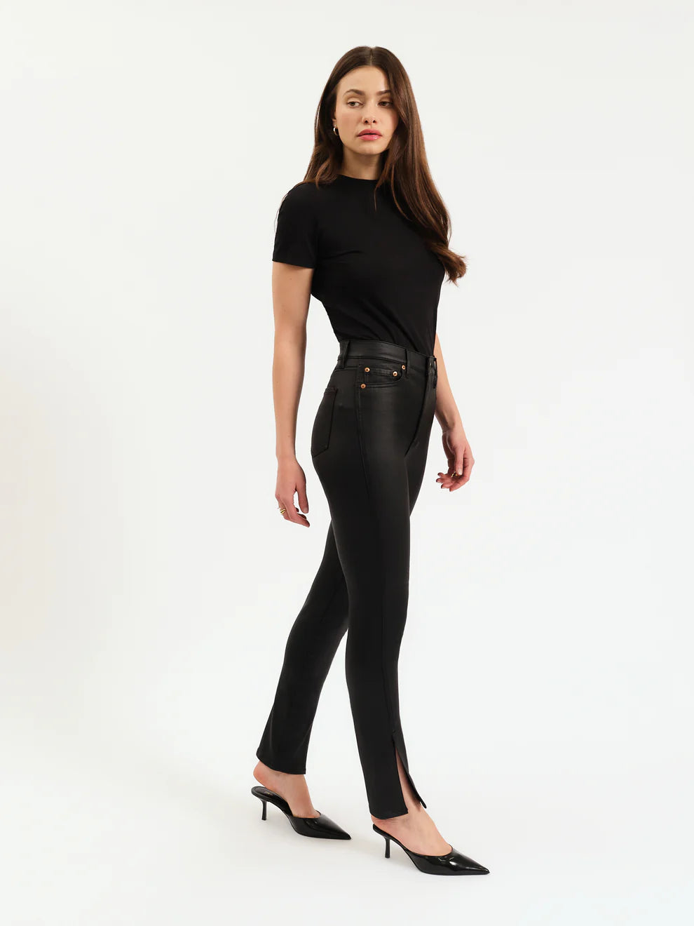 DOWNTOWN HIGH RISE SPLIT SLIM