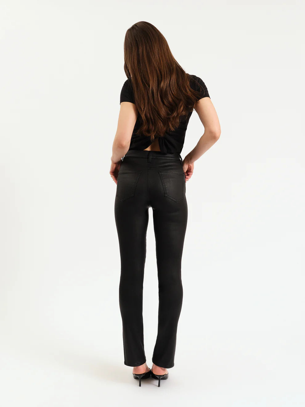 DOWNTOWN HIGH RISE SPLIT SLIM