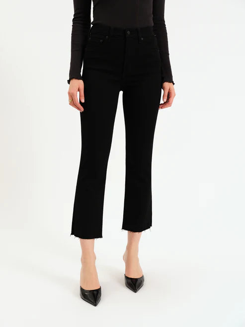 SHY GIRL HIGH RISE CROP FLARE