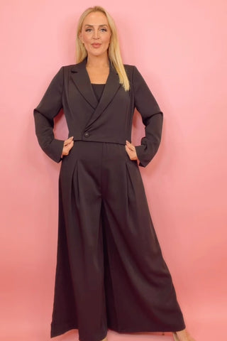 POWER MOVE CROPPED BLAZER
