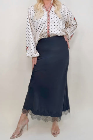 CLASSIC EVENING SLIP SKIRT