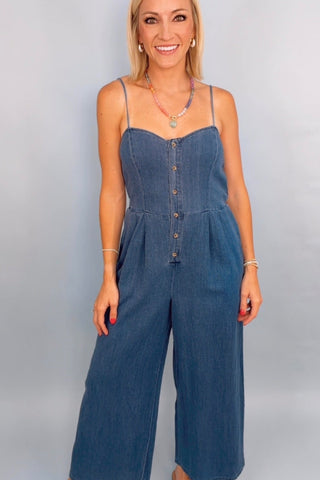 ANGEL EYES TWILL JUMPSUIT