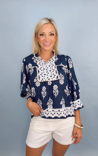 LOWCOUNTRY CHARM TOP