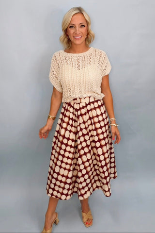 GEOMETRIC SKIRT