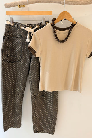 CLOVER BARREL PANTS