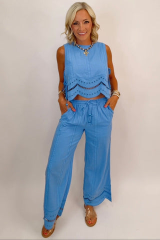 EMBROIDERED CO-ORD MATCHING SET