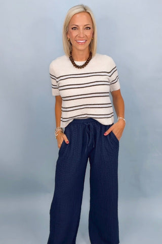 GATEWOOD STRIPE SWEATER