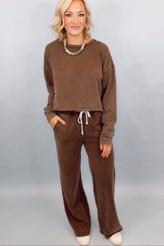 HUNTER KNIT FRENCH TERRY PANT