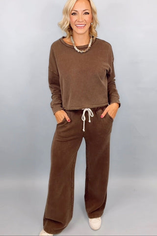 HUNTER KNIT FRENCH TERRY PANT